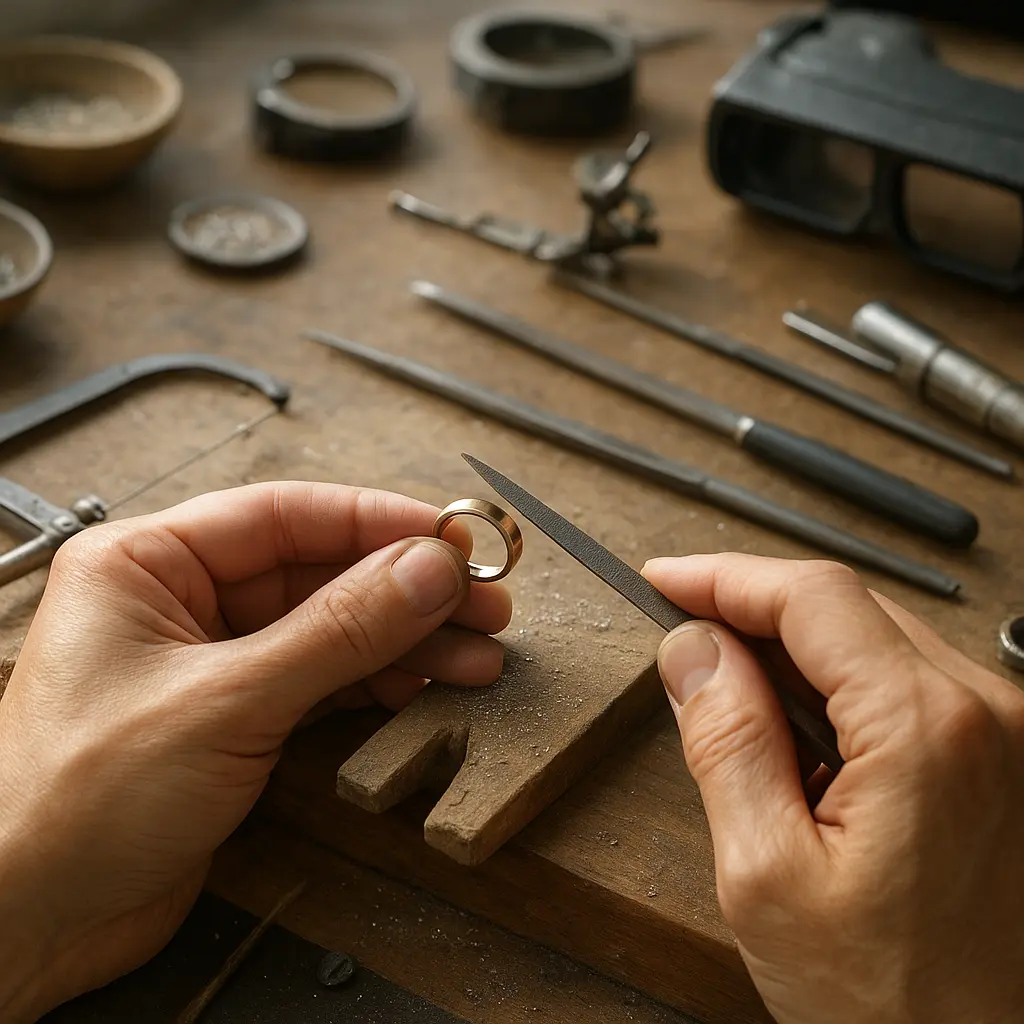 Schmuckatelier Werkbank